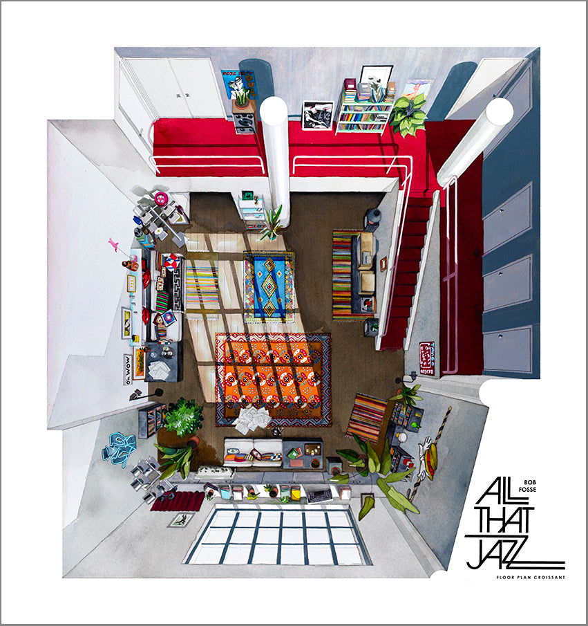 The home of Bob Fosse in ALL THAT JAZZ