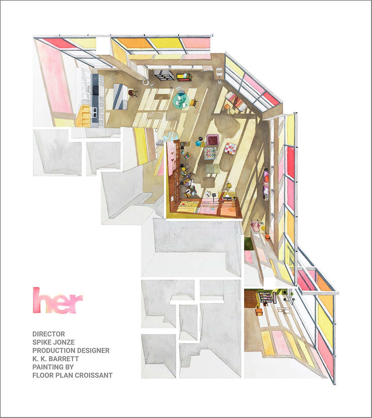 Theodore's home in HER