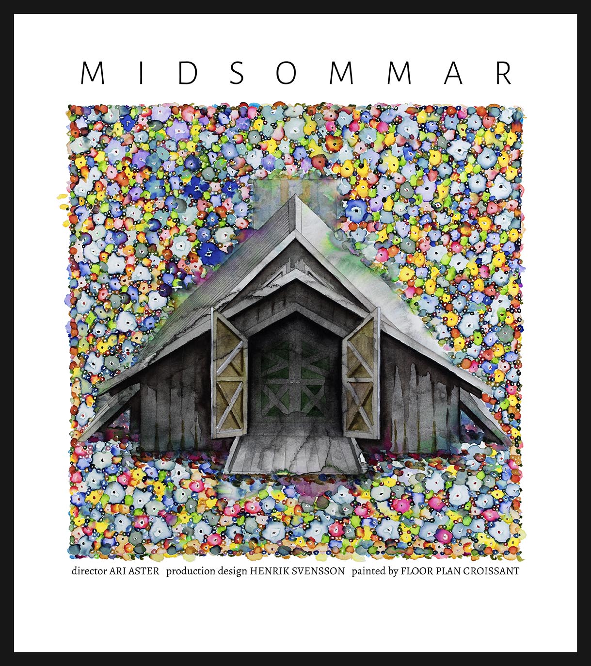 Framed MIDSOMMAR Blue
