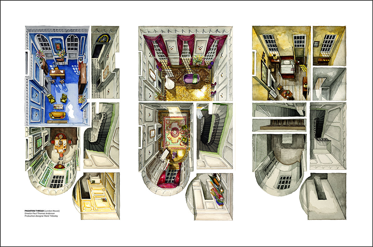 The London house in PHANTOM THREAD