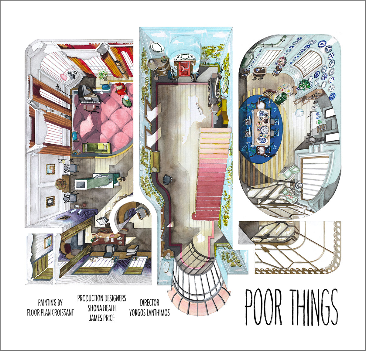 Bella Baxter's house in POOR THINGS