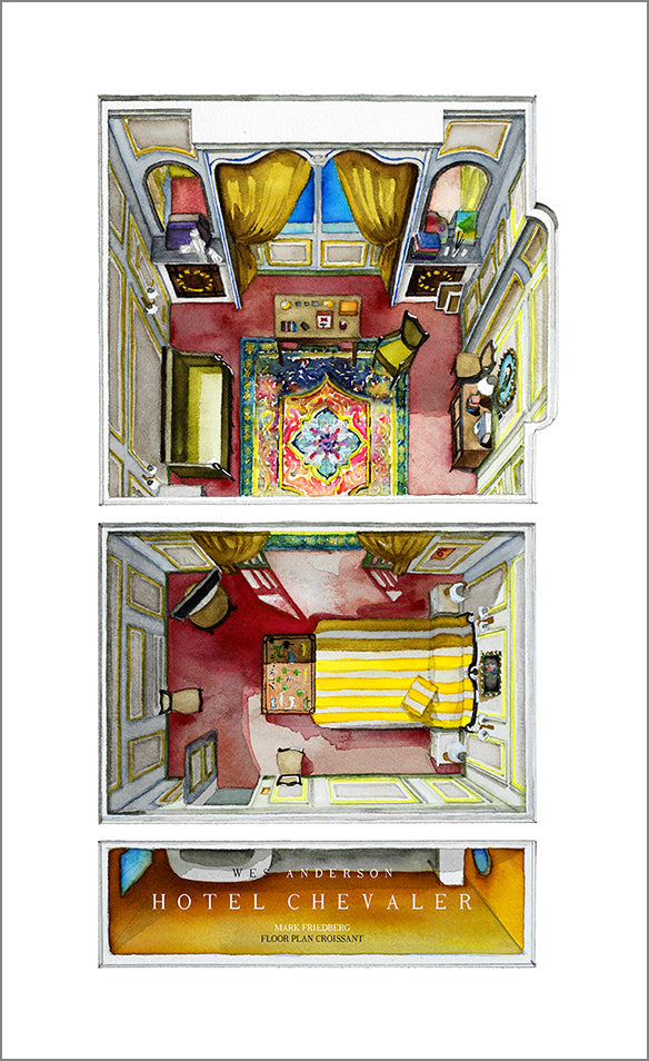 The room in HOTEL CHEVALIER