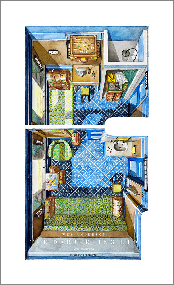 The train department in THE DARJEELING LTD