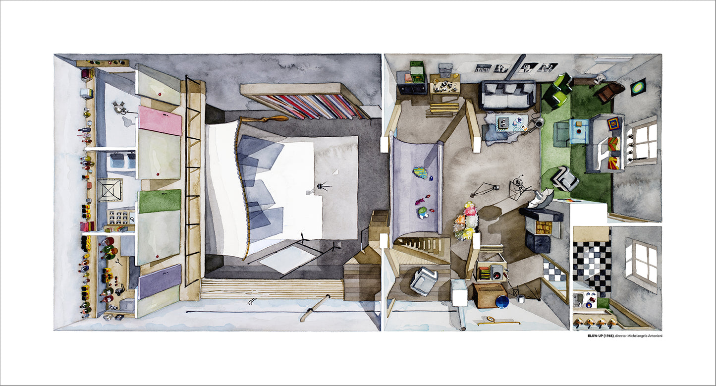 The photo studio in BLOW-UP