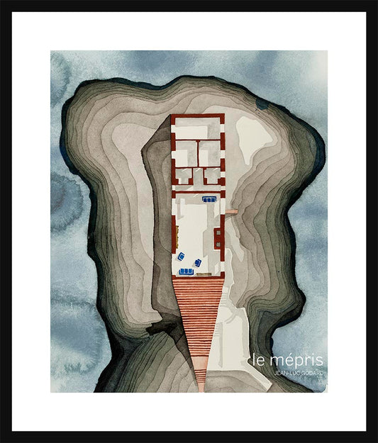 Framed CONTEMPT island