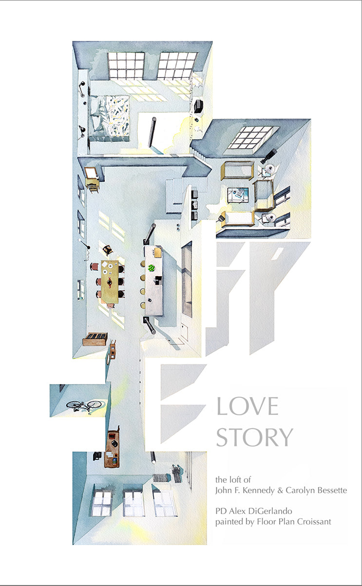 The loft of John F. Kennedy and Carolyn Bessette in Love Story