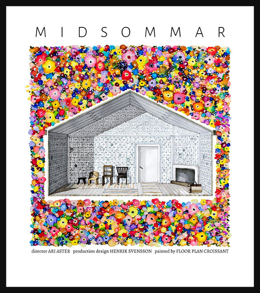 Framed MIDSOMMAR Red