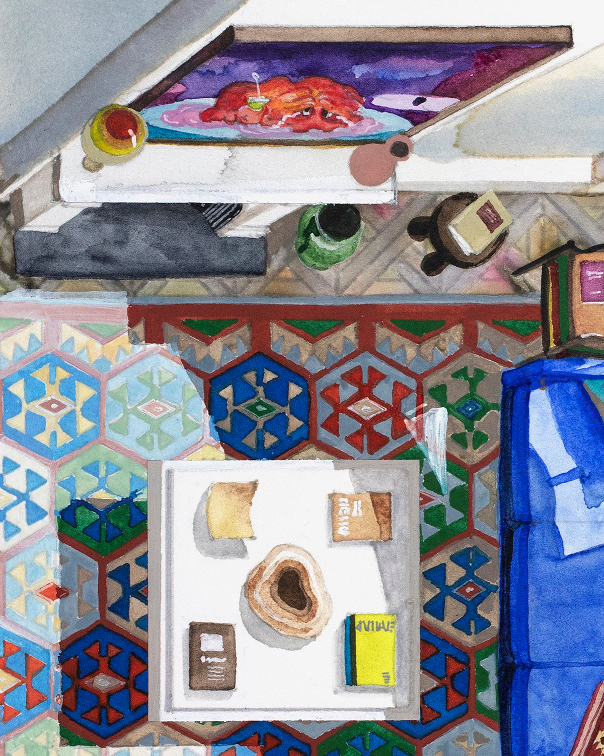 The apartment in The Drama